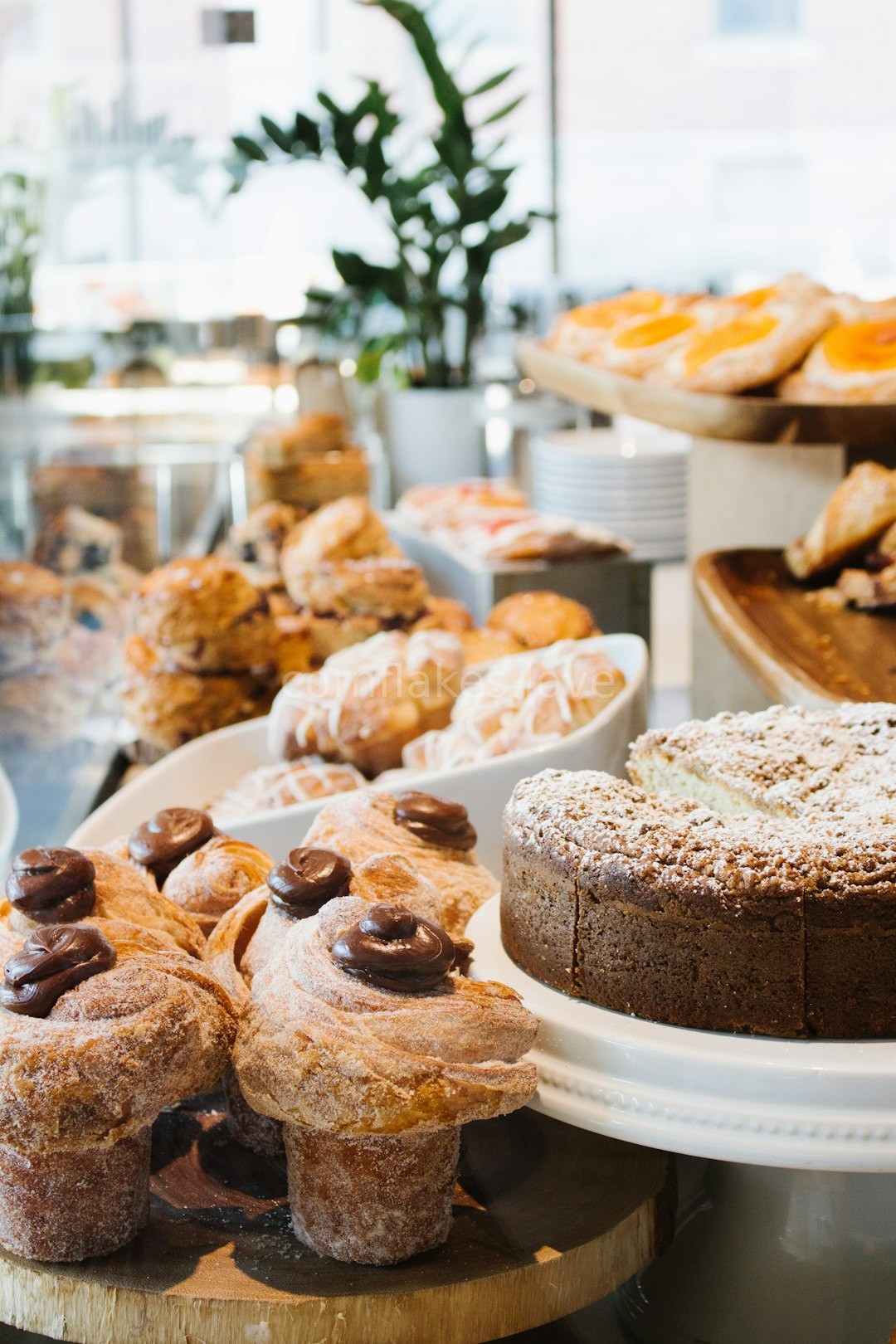 Close up pastry