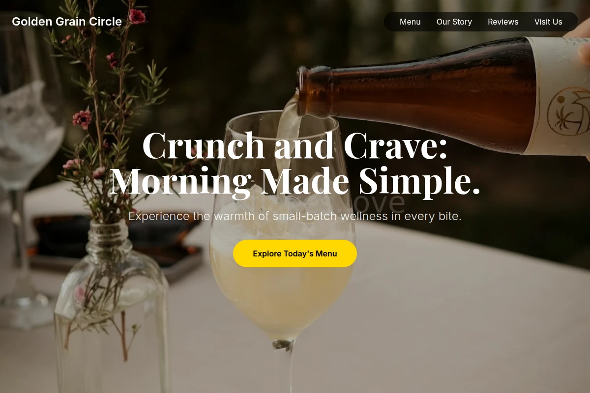 SmallBatch Health Food Cafe