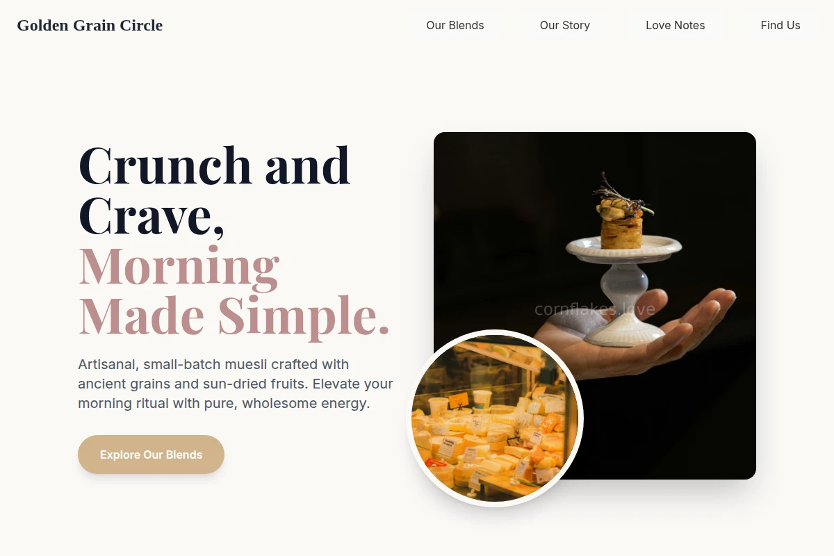 Muesli Specialty Food